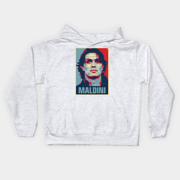 Maldini Kids Hoodie by DAFTFISH